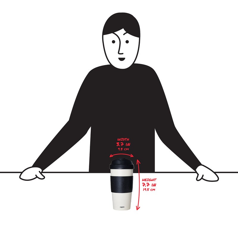 Copco 5237160 Reusable, Insulated Double Wall Travel Mugs 16-ounce White/Black , 2 Count ( Pack of 1) - Image 4